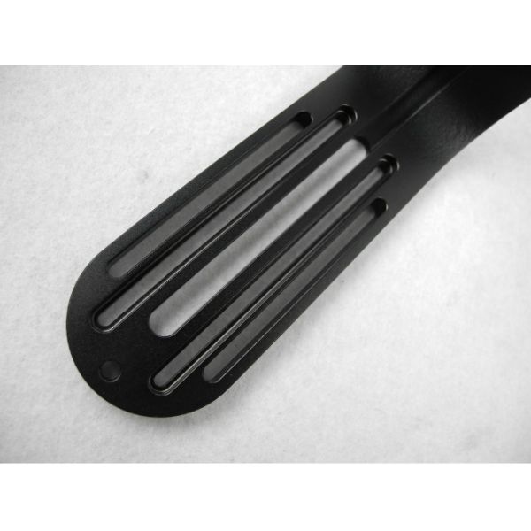 High speed Machining - Turning Black anodized CNC Aluminum Parts