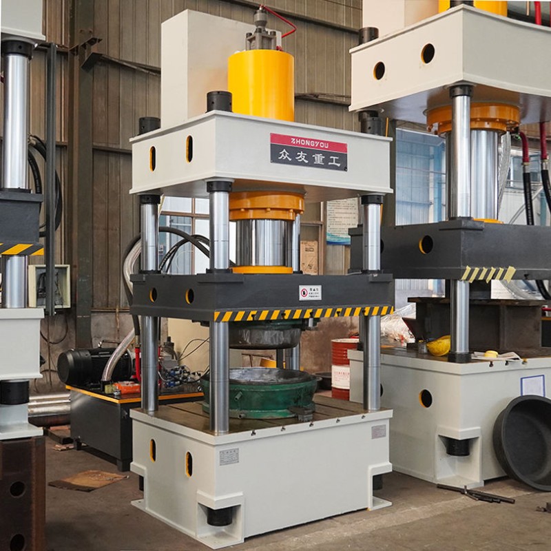 315 Ton Four-column Three-beam Hydraulic Press  YQ32  PP PE PVC Plastic Basin Moulding Machine
