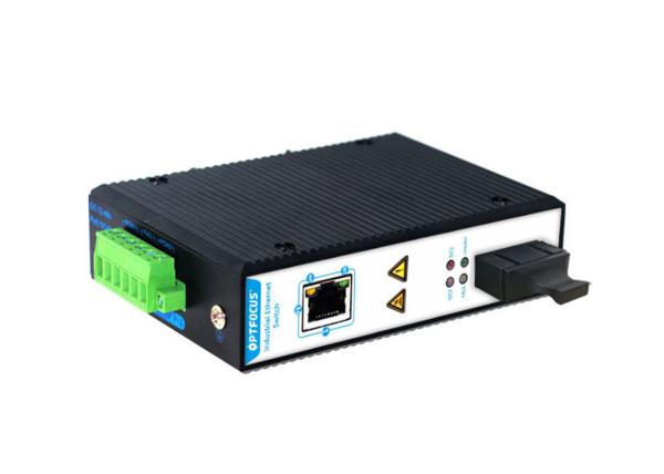 1Gbps Industrial Fiber Media Converter With 100M Fiber SC/ST/FC Port