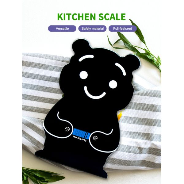 Ultra Slim Panda Shape Digital Kitchen Food Weighing Scale