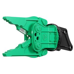 Grápula de demolición giratoria hidráulica Grápula hidráulica de madera Grápula hidráulica de piedra y chatarra de acero