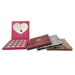 Custom Magnetic Eyeshadow Palette Paper Box with Mirror