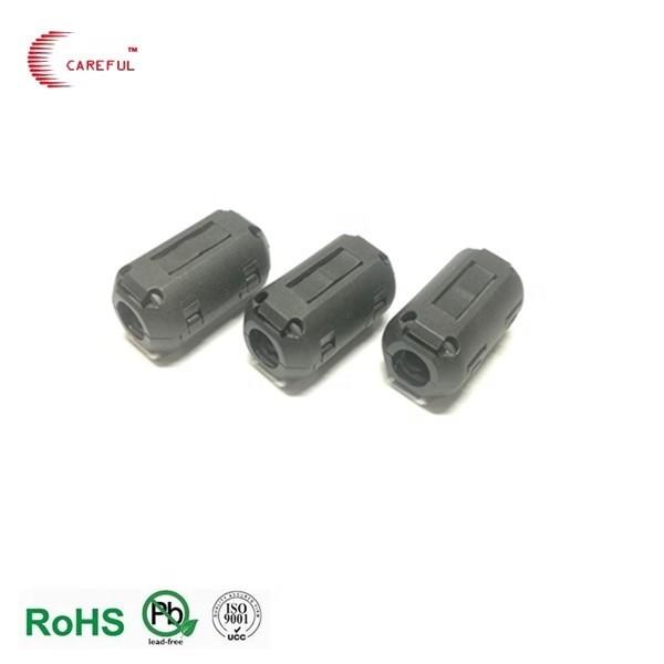 EMI Noise Suppressor Filtre d'étouffement EMI Clamp Cable Ferrite Core Deux pièces Soft Snap On EMI Ferrite Core Pour le câble