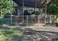 4x1x1m 3.05mm Cesta de alambre de gabión para presas y construcción de cimientos con estructuras metálicas cilíndricas