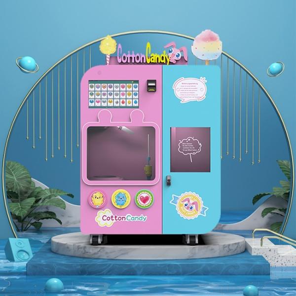 High Durability Magic Cotton Candy Machine 220V CE Fairy Floss Vending Machine