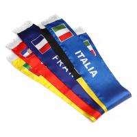 Acessórios feitos sob encomenda do fato dos Scarves dos fãs de Catar Espana Brasil Portugal France Football