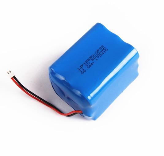 3s3p 11.1V 6000mah 18650 Power Tool Battery , Lithium Ion Bike Battery Pack