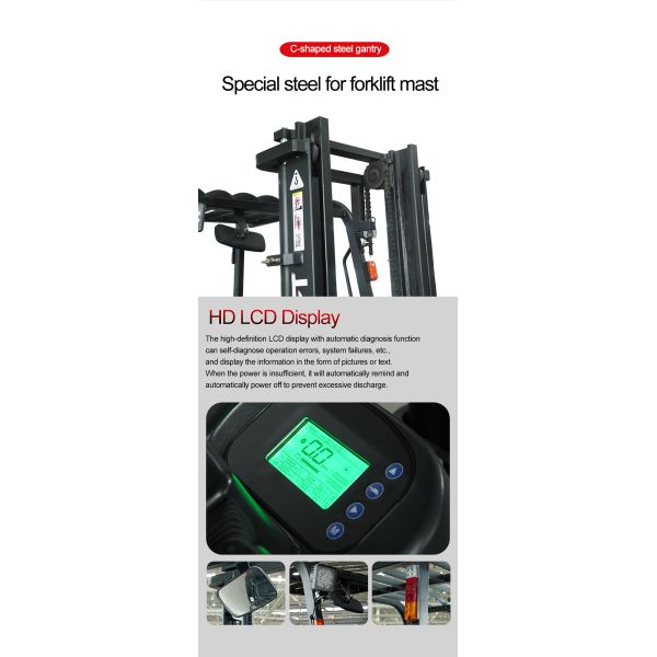 SINOLIFT CPD08M CPD10M CPD16M Mini ELECTRIC FORKLIFT