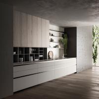 Luxury Lacquer Kitchen Cabinet Modern White Kitchen Cabinets Customized