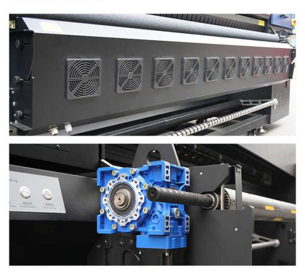 アドバンストフラグプリンター メイントップリップソフトウェアとエプソン I3200-A1 3L インクボリュームのプリンタヘッド