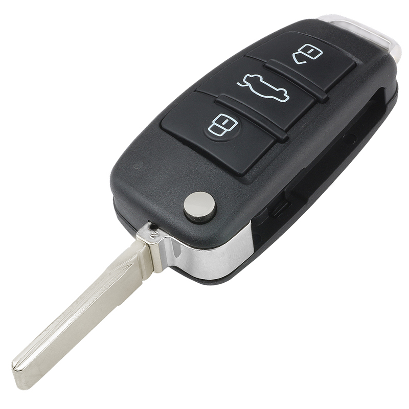 434MHz 3 Buttons Car Remote Flip Key For Audi A6 S6 Q7 P/N: 4F0837220M / 4F0837220T