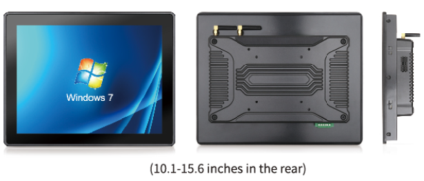 Компьютер сенсорного экрана RoHS Windows 10 Fanless промышленный