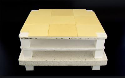 Stabilizied Zirconium Oxide Ceramic Plate High Strength Acid Proof Custom Made
