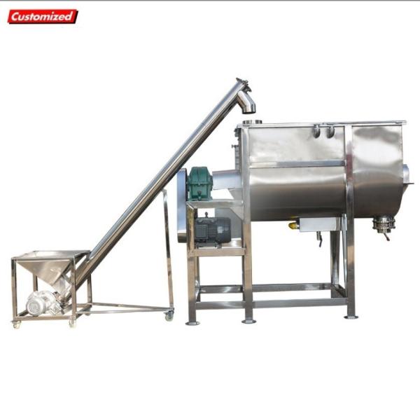 Máquina de mistura de pó de grande capacidade de 1500L com camisa de vapor de aço inoxidável