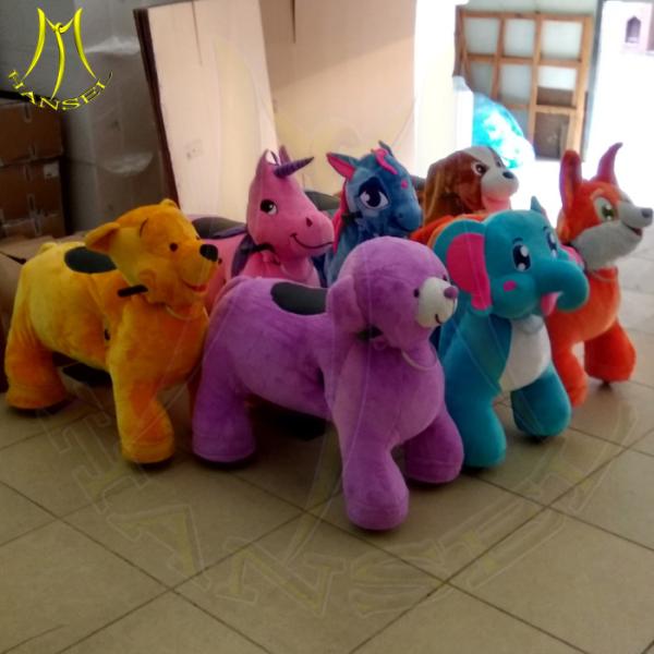 Hansel  Mall Ride kids natural world toy animals electric animal ride  wholesale
