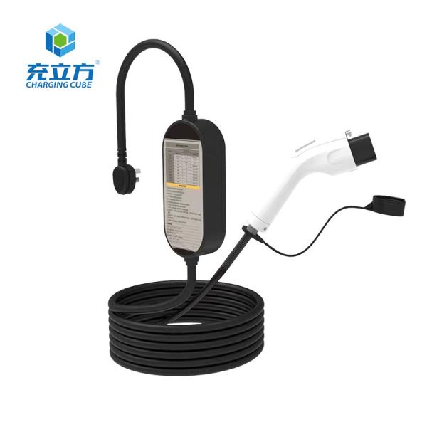 Mckee EV Black Portable Electric Vehicle Charger Car Electric Vehicle Charging Connector