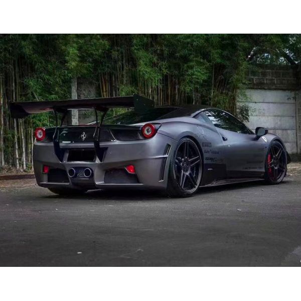 Nuevo producto para Ferrari 458 488 Spoiler de fibra de carbono 458 488 SVR Style Tail Spoiler