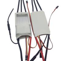 regulador de la velocidad del alto voltaje Multirotor Octocopter de salida del alto voltaje del aviador de 12S 120A con el probador servo