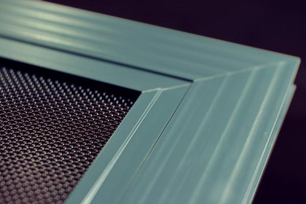 Anti Fly 304 Stainless Steel Wire Mesh High Tensile Black Powder Coated Surface