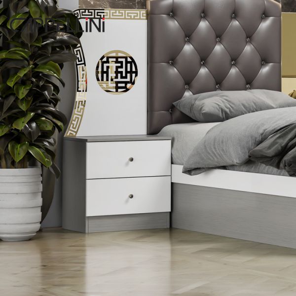 Simple Modern Double King Size Leather Bed Room Suite Home Luxury Queen Wooden Mdf Full Bedroom Furniture Set