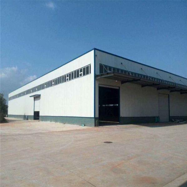 Construction Pre Manufactured Steel Buildings Workshop Workhouse Building