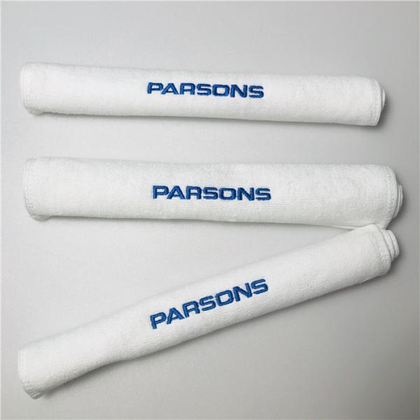 small face towel with embroidery logo 100% cotton hand towels