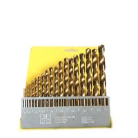 Ruído 338 brocas do bocado de torção do aço de alta velocidade para 19pcs/Set de aço inoxidável