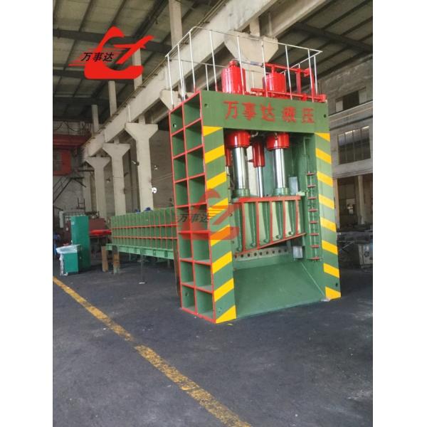 Hydraulic Scrap Shear 800 Ton With PLC Control And 270kW Power For Steel Recycling