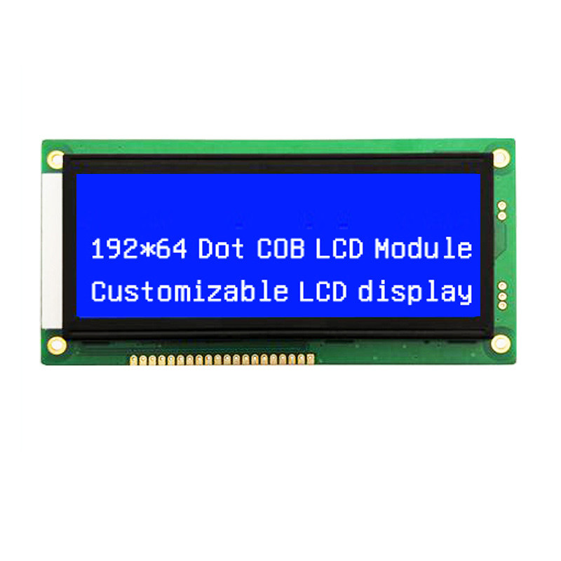4.3-дюймовый STN Синий LCD дисплейный модуль, 192x64 точки Управляющий ИК KS0107/KS0108
