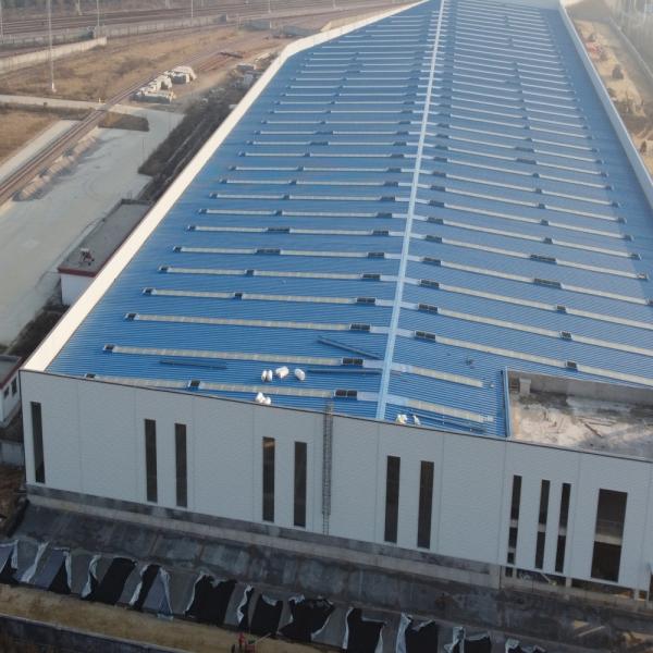 Prefab Steel Structure Workshop Q235B Q355B Wide Span Design