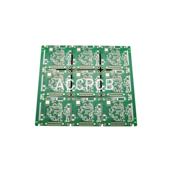 Photoelectric Blank Copper PWB Circuit Board  2.0 Mm Thickness 10 Layer Green Color