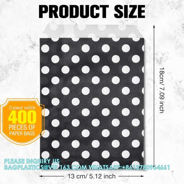 Self Adhesive Candy Cookie Bags, Sticker, Treat Bag Popcorn Party Favor Bag Lunch Bag Envelopes Merchandise Bags