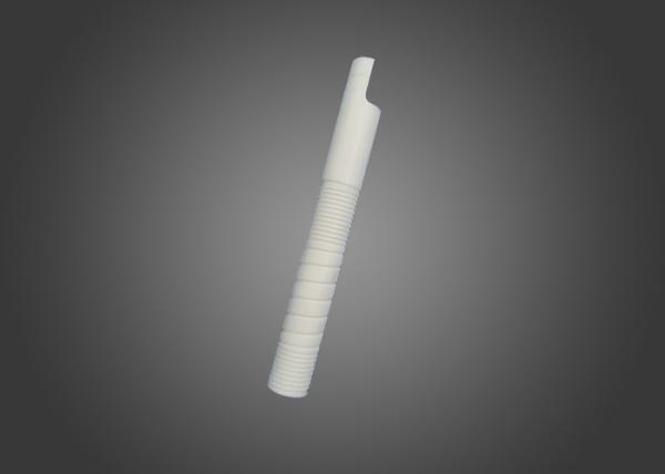 Heat Resistance Inner External Threaded al2o3 Alumina Zirconia Ceramic Tube 99.7% al2o3