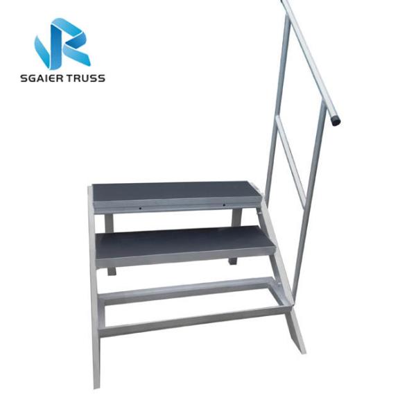 Portable Folding Stage Equipment Aluminum Mobile Stage Platform With Stair Step