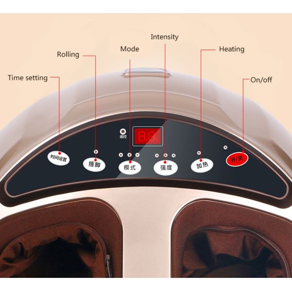 Washable Cover Foot Massage Machine , Kneading Air Pressure Foot Massage Device