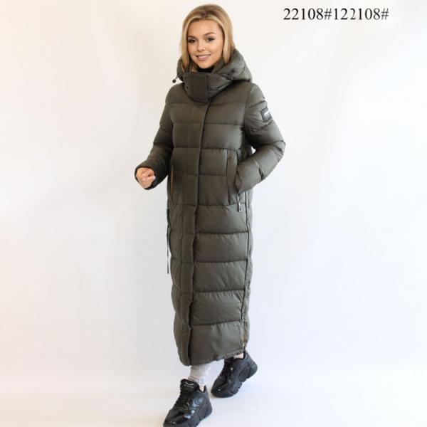 FODARLLOY 2022 High End Winter Puffer Jacket Ladies Warm Hooded Cotton-padded Clothes Women Slim Long Down Woman Jacket And Coat