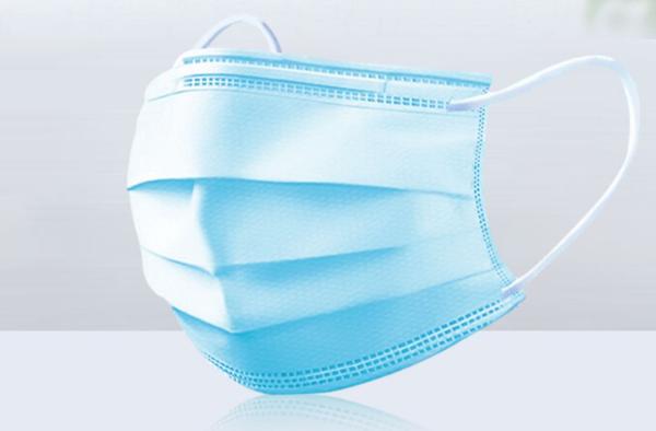 Nose Clip Non Irritating Blue Breathable Medical Mouth Mask