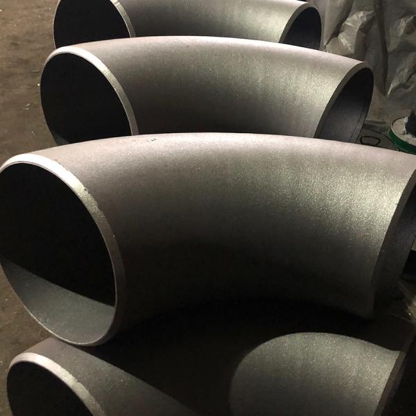 90 Deg Flanged Pipe Elbow Carbon Steel Rust Proof Oil Surface