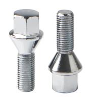 1/2x20 Wheel Bolt Lug Solid Chrome Stud Conical Seat 60 Degrees 610456 For BMW, BPW