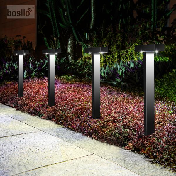 Solar Powered LED Wall Light 6000K White Light or 3000K Warm Light Product Size 11.8*3.4*32cm
