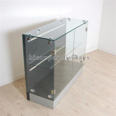 Flooring Lighting Glass Display Cabinet Custom Retail Store Gondola Display Units