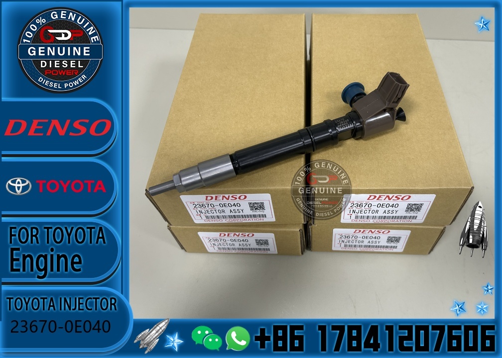 Good Quality 2GD-FTV 2GD 2.4L Fuel Injector 23670-0E020(G4) 295040-9440 295700-0560 23670-0E040