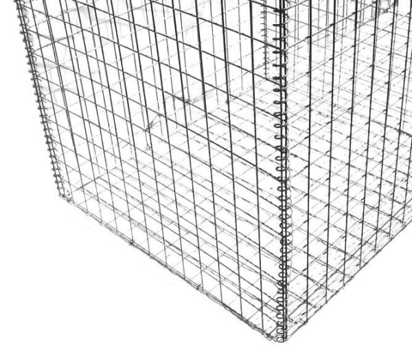 Construction Gabion Wire Mesh Rock Basket Retaining Wall 4.0mm-5.0mm Wire Gauge