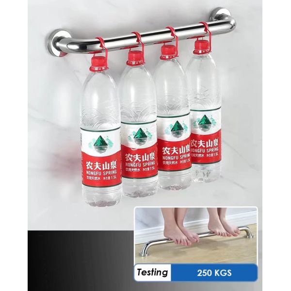 SUS304 Stainless Steel Shower Handle , Multipurpose Bathroom Safety Bars ODM