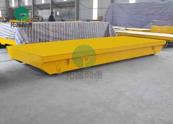 Heavy Load Sinter Plant Die Block Transfer Rail Steel Billet Motorized Wagon Transport Platform