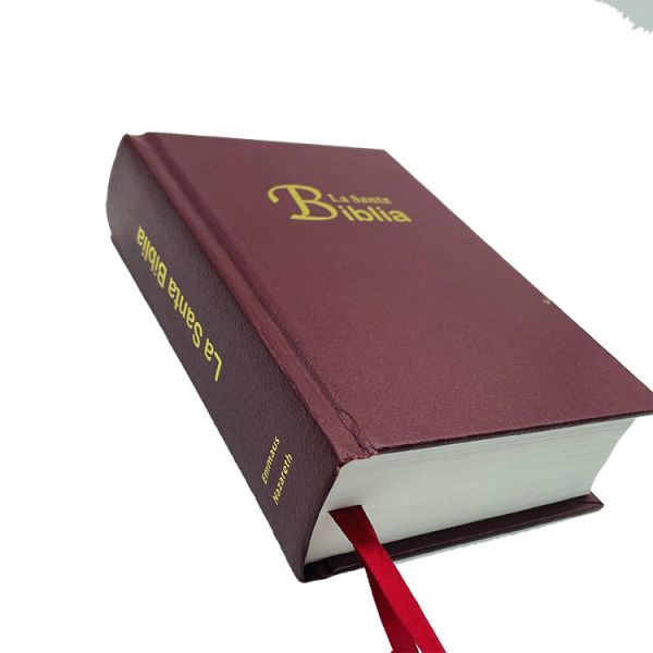 Bibles and Christian Books Printed on Kraft/Coated/Art/bible Paper with Web Printing Hot Stamping Soft Cover