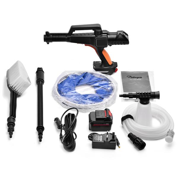 4.0L/Min 16.8volt Cordless High Pressure Car Washer Gun 1500mAh Li-Ion Yard Power Tool