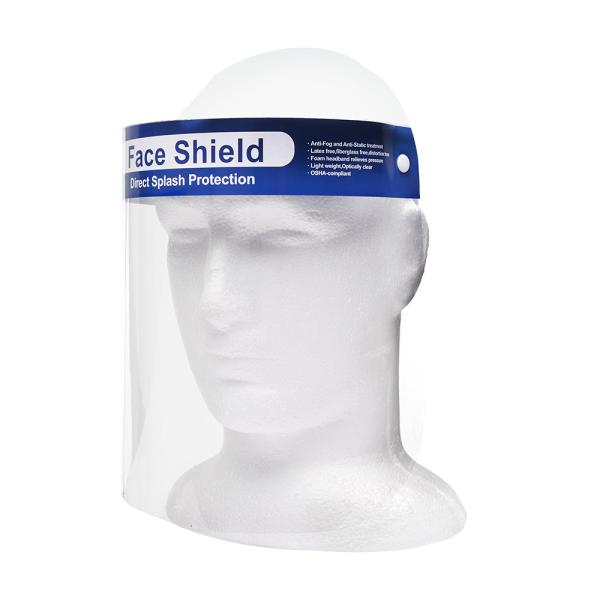Anti Splash Chemical Face Shield , Full Face Safety Shield Reusable Protection From Droplets