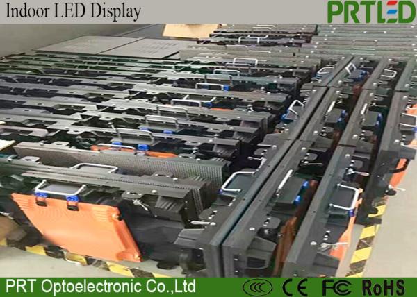 P6 Energy Saving Indoor Advertising LED Display With Slim Rental Cabinet
