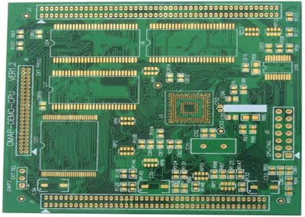 1.6 mm FR4 1 oz PCB Board Layout ENIG Immersion Gold UL and RoHs Certificates